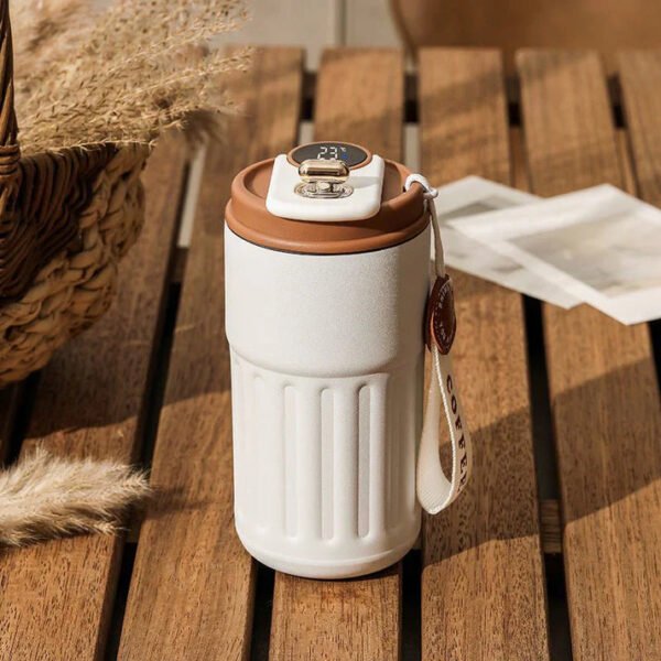 Smart Digital Thermal Bottle Portable Coffee Mug - Image 3