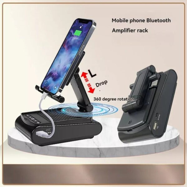 Mobile Holder With Speaker - Image 3
