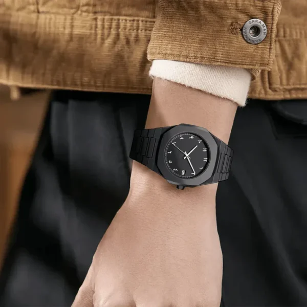 Stainless Steel Arabic Watch - Image 2