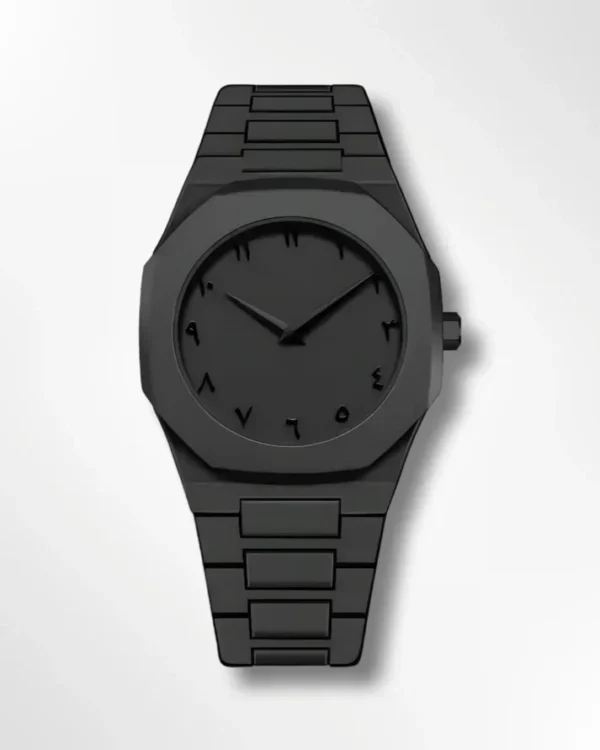 Stainless Steel Arabic Watch - Image 5